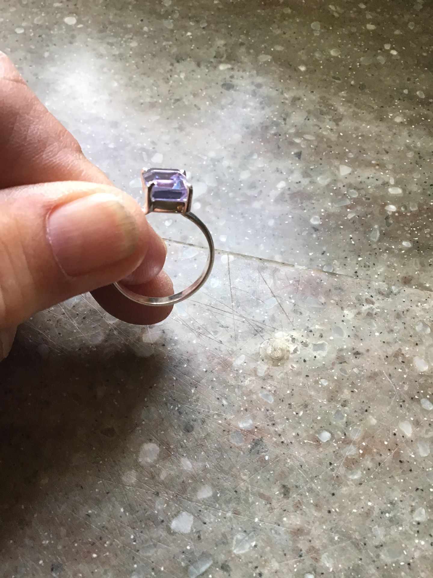 Sterling silver ring sz 9