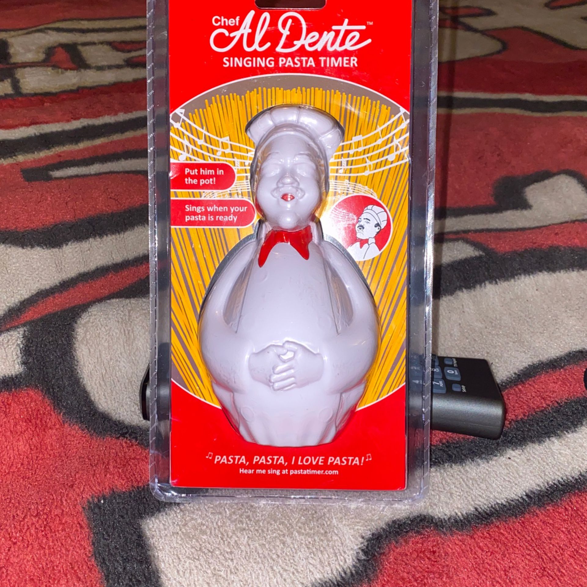 Singing Chef Pasta Timer Sings When Your Pasta Is Al Dente
