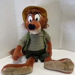 Vintage Brer Fox Plush Disney Disneyland Splash Mountain Song of The South 24”