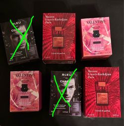 Valentino & MFK Baccarat Rouge 540 Fragrance Bundle
