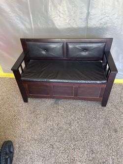 Bench with storage