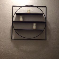 Unique Metal Shelf