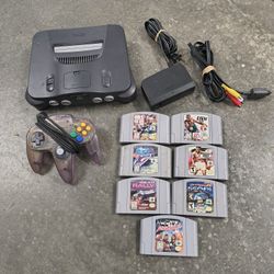 Nintendo 64 Console Bundle 