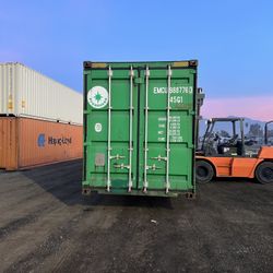 40 FOOT USED HC SHED STORAGE SHACK SEA SHIPPING CONTAINER 