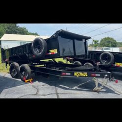 2025 NexHaul 83x14' 15k dump 2' walls