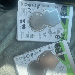 2 Barracuda 2tb Laptop Hard drives 