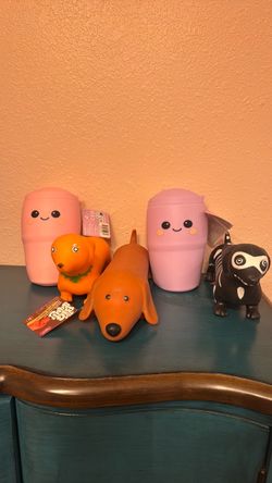 Squishy dogs , cup squishy