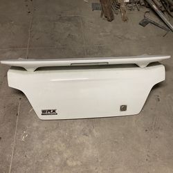 Subaru WRX Trunk With Whale Wing