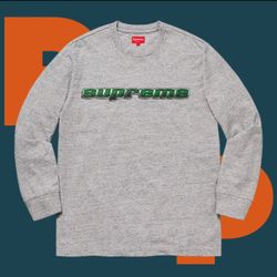Supreme Chrome Logo L/S Top (Large)