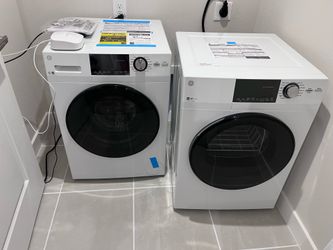 Brand New GE Compout Stackable Washer & Electric Dryer - Never Used