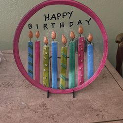 Happy birthday Plate