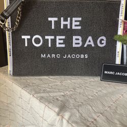 Marc Jacobs Denim Tote Bag 