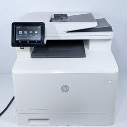Color Printer LaserJet Pro MFP M477fdn Page Count 4906 Only