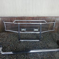 Cattle grade and running boards