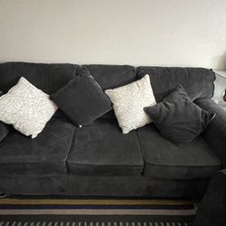 2 Couches With 4 Pillows 