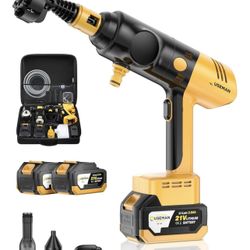 Cordless Pressure Washer, Inflator Vacuum. Etc. 6 In 1