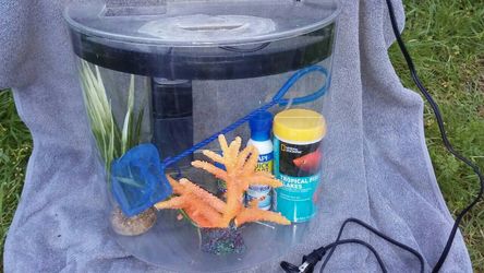 Complete aquarium