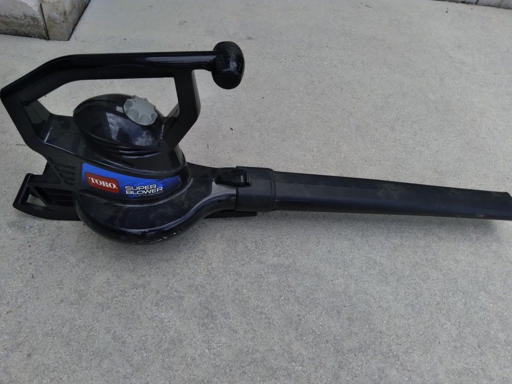 TORO ELECTRIC LEAF BLOWER