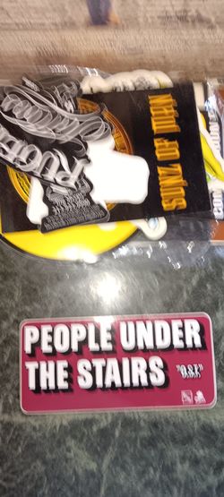 People under the stairs puts thes one sticker used
