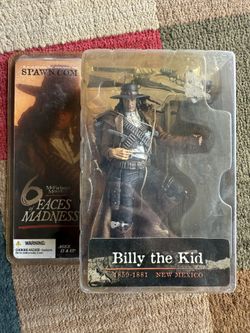 2004 McFarlane Monsters Series 3 Figure: Billy The Kid - 6 Faces of Madness. NIB