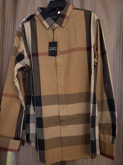 Syllables System Rayon Poly Brown Gold Mens Button Down Long Sleeve Shirt  XL VG for Sale in Norwalk, OH - OfferUp