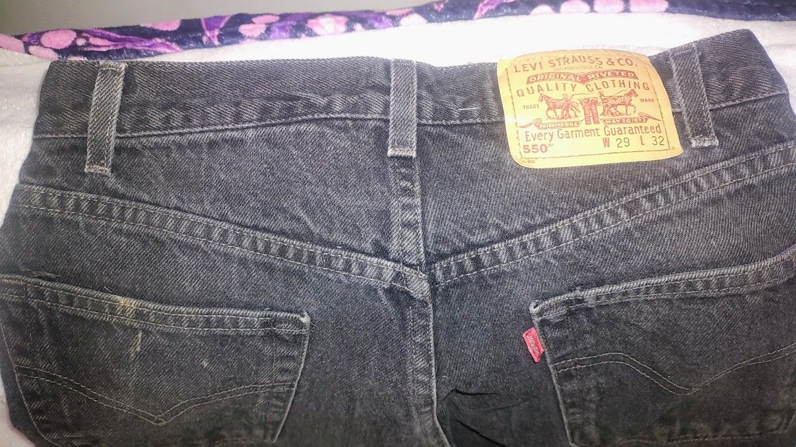 Men's Levi Jeans 29x32