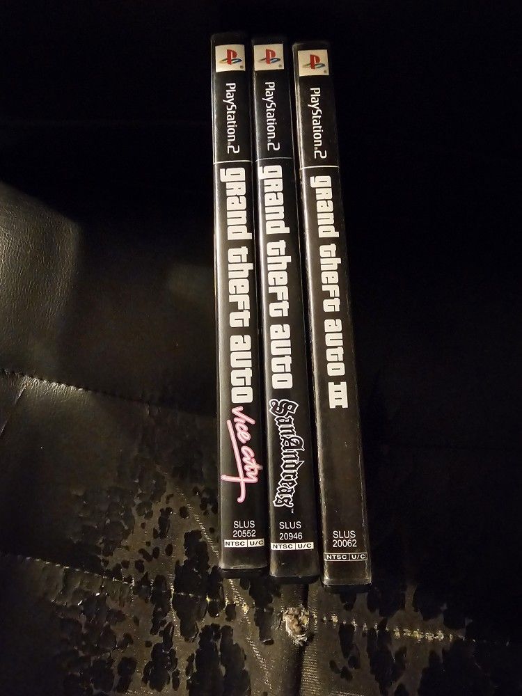 GTA III San Andreas Vice City