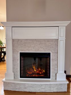 Electric Fireplace TV Stand
