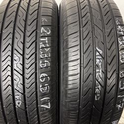 2 Tires 235 65 17 Toyo Extensa As II Like New 