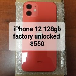 iPhone 12 128gb Factory unlocked 