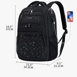 KROSER Travel Laptop Backpack 17 Inch