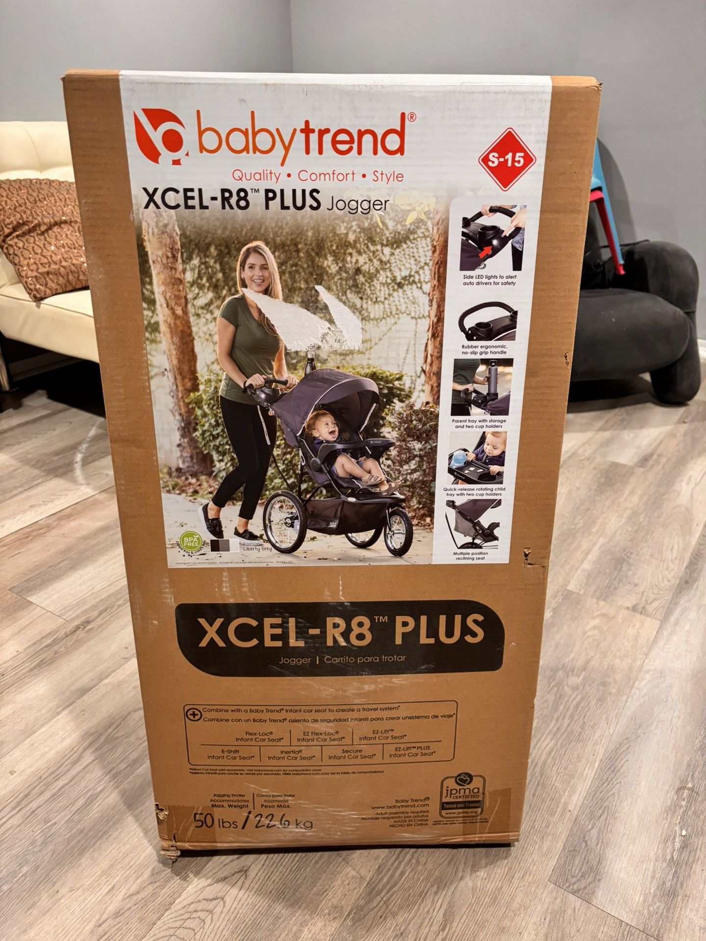 Baby Trend XCEL-R8 Plus Brand New Stroller
