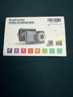 Dual Lens Dash Cam 1080P Full HD Front & Rear