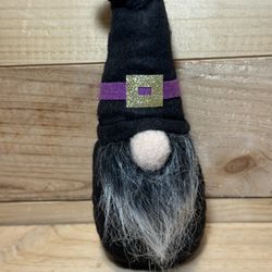 Wizard Halloween Gnome 9” Tabletop Decor