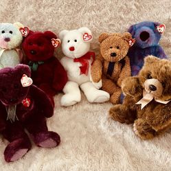 LARGE BEANIE BEAR BABY COLLECTION WITH TAGS