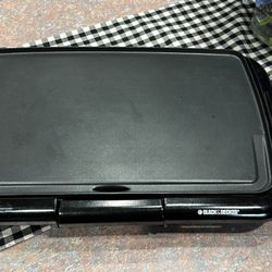 Black and decker griddle