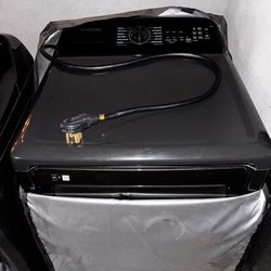 Samsung smart washer and dryer combo.