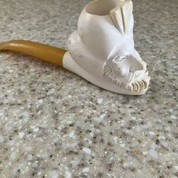 Reduced 50%.Meerschaum Carved Pipe