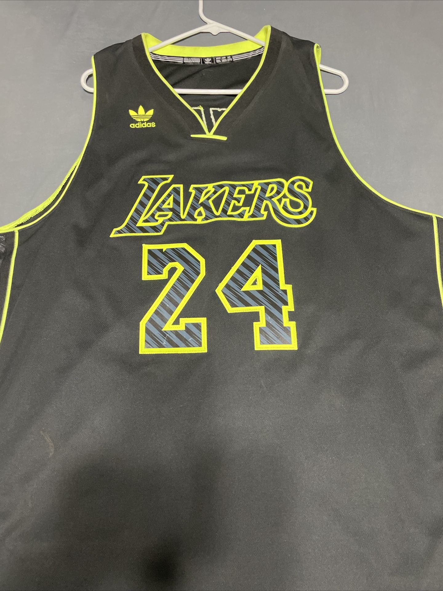 Kobe Bryant 24 Lakers Jersey Neon