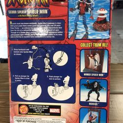 Scuba Splash Spider Man 2002 Vintage Rare