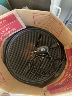 George Foreman Round Electric Indoor Grill