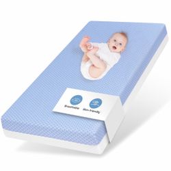 Dual Sided Memory Foam Baby Toddler Bed Mattress