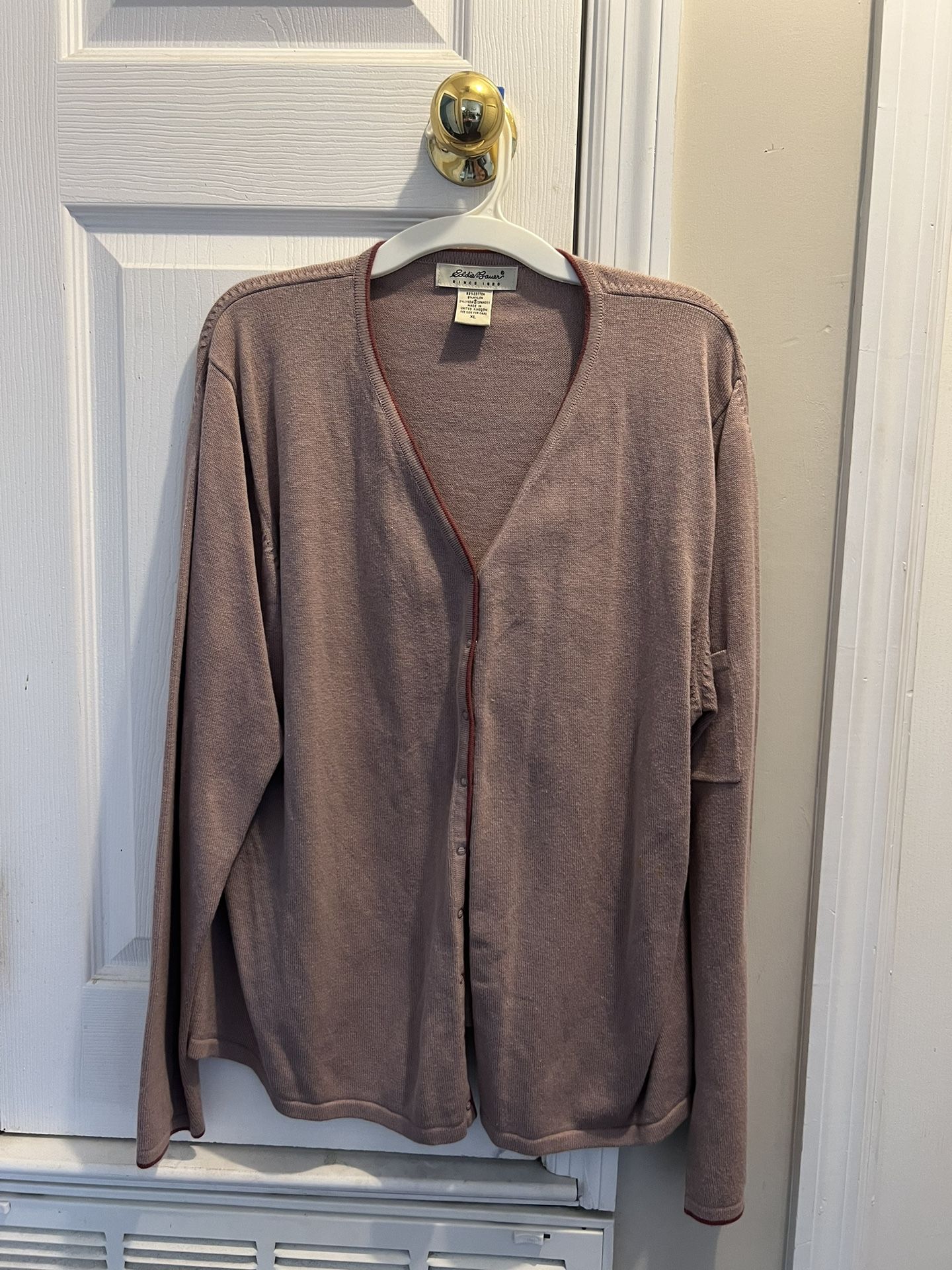 Women’s Eddie Bauer Xl Button Up Cardigan