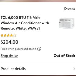 TCL Room Air conditioner 