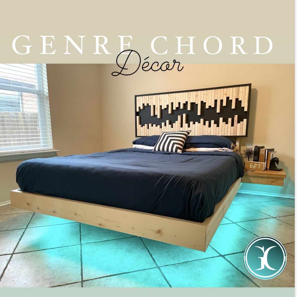 Floating Platform Bed