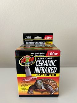 Zoo med ceramic infrared heat emitter