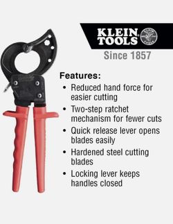 Klein Tools 63060 Ratcheting Cable Cutter