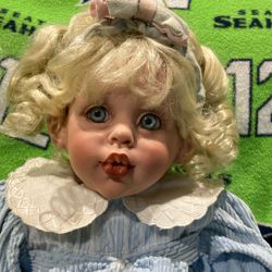 Blond Fayzah Spanos Vinyl Doll