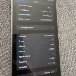 iPhone 6s plus 128G Space Grey 