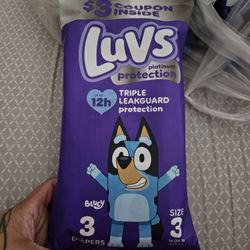 Luvs Diapers Size 3 & 4